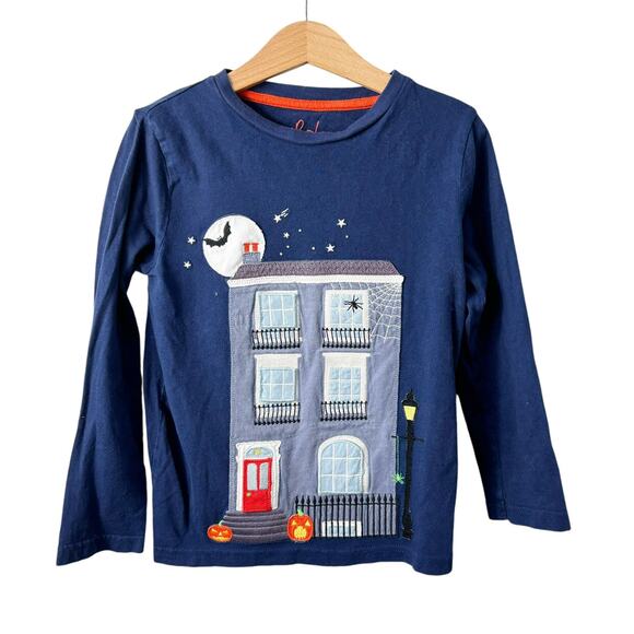 Mini Boden Haunted House Tee - Picture 1 of 7